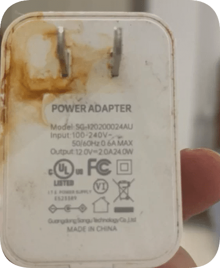 *Brand NEW*Power adapter for SG-120200024AU smart automatic cat litter box (12.0V, 2.0A, 24.0W, round connecto